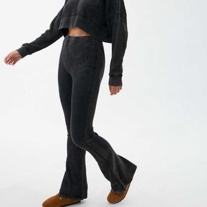 Out From Under Felicity Waffle Knit Flare Pant